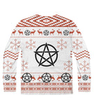 YULE Ugly Christmas Sweater  Sublimation Long Sleeve