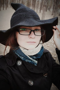 Hand Made Modern Witch Hat (Available In 6 Different Colors!)