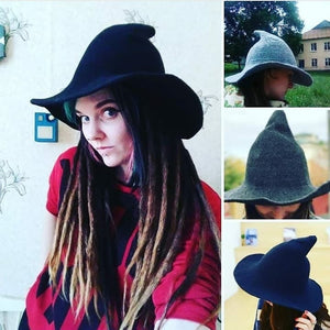 Hand Made Modern Witch Hat (Available In 6 Different Colors!)