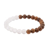 8mm New Natural Wood Beads Bracelet