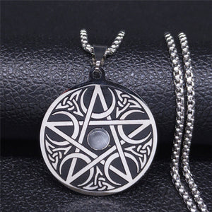 Viking Tree of Life Stainless Steel Necklace