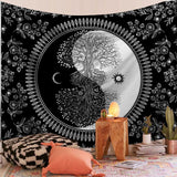 Indian Mandala Big Tapestry Wall Hanging Sandy Beach Throw Rug Blanket Camping Travel Mattress Bohemian Sleeping Pad Tapestries