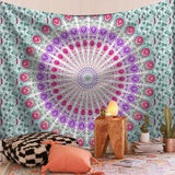 Indian Mandala Big Tapestry Wall Hanging Sandy Beach Throw Rug Blanket Camping Travel Mattress Bohemian Sleeping Pad Tapestries