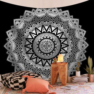 Indian Mandala Big Tapestry Wall Hanging Sandy Beach Throw Rug Blanket Camping Travel Mattress Bohemian Sleeping Pad Tapestries