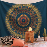 Indian Mandala Big Tapestry Wall Hanging Sandy Beach Throw Rug Blanket Camping Travel Mattress Bohemian Sleeping Pad Tapestries