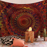 Indian Mandala Big Tapestry Wall Hanging Sandy Beach Throw Rug Blanket Camping Travel Mattress Bohemian Sleeping Pad Tapestries