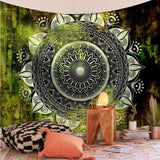 Indian Mandala Big Tapestry Wall Hanging Sandy Beach Throw Rug Blanket Camping Travel Mattress Bohemian Sleeping Pad Tapestries