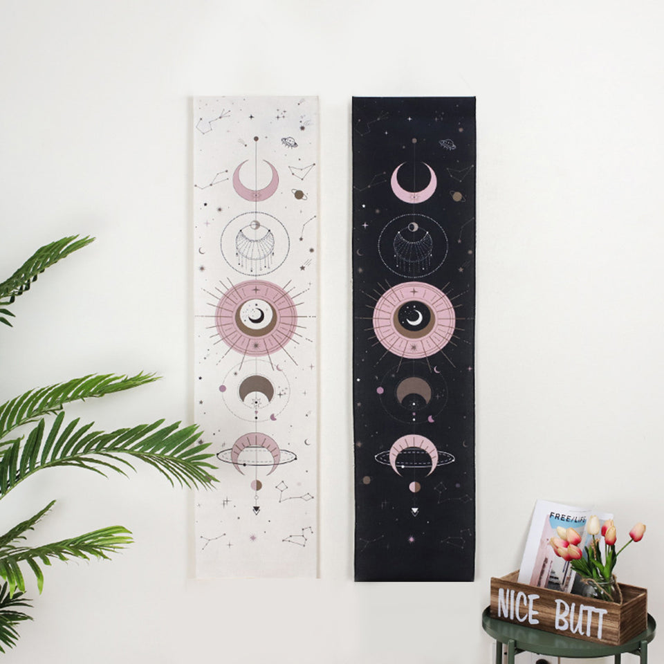 Moon Phase Tapestry Wall Hanging Art