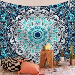 Indian Mandala Big Tapestry Wall Hanging Sandy Beach Throw Rug Blanket Camping Travel Mattress Bohemian Sleeping Pad Tapestries