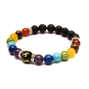 7 Chakra Bracelet with Meaning Card