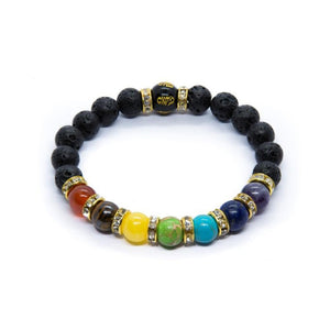 7 Chakra Bracelet with Meaning Card