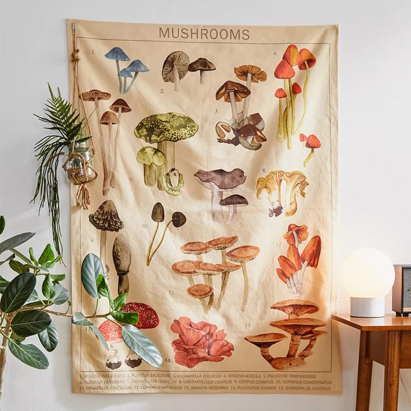 Mushroom Tapestry