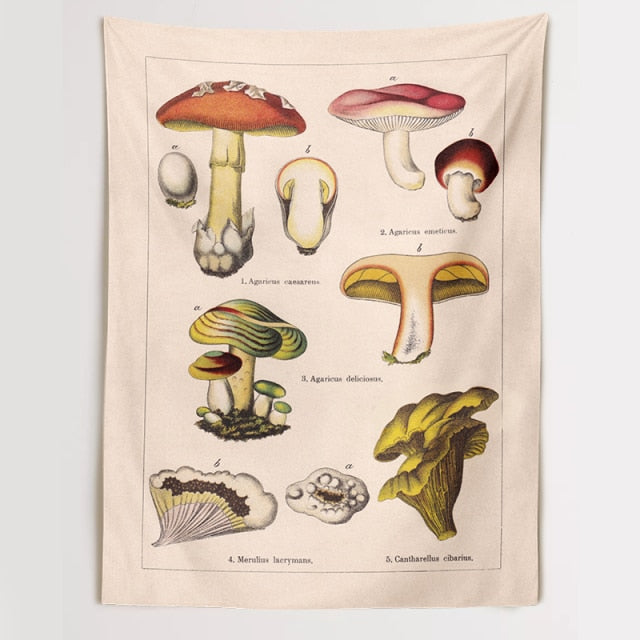 Mushroom Tapestry