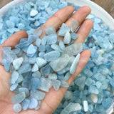 50g Natural Aquamarine Quartz Crystals