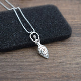 Spiral Goddess Pendant Necklace