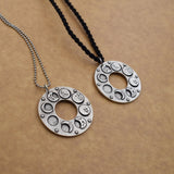 Lunar Eclipse Moon Necklace