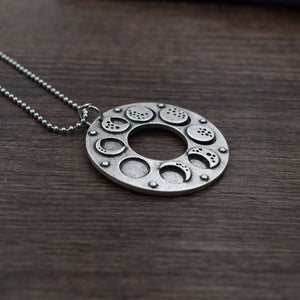 Lunar Eclipse Moon Necklace