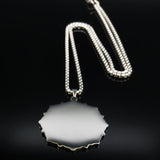 Lotus Stainless Steel Chain Necklace